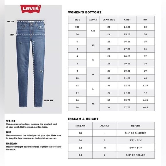 Levi’s Shaping Bootcut 315 Dark wash white stitching denim jeans stretch US32 - Picture 3 of 9